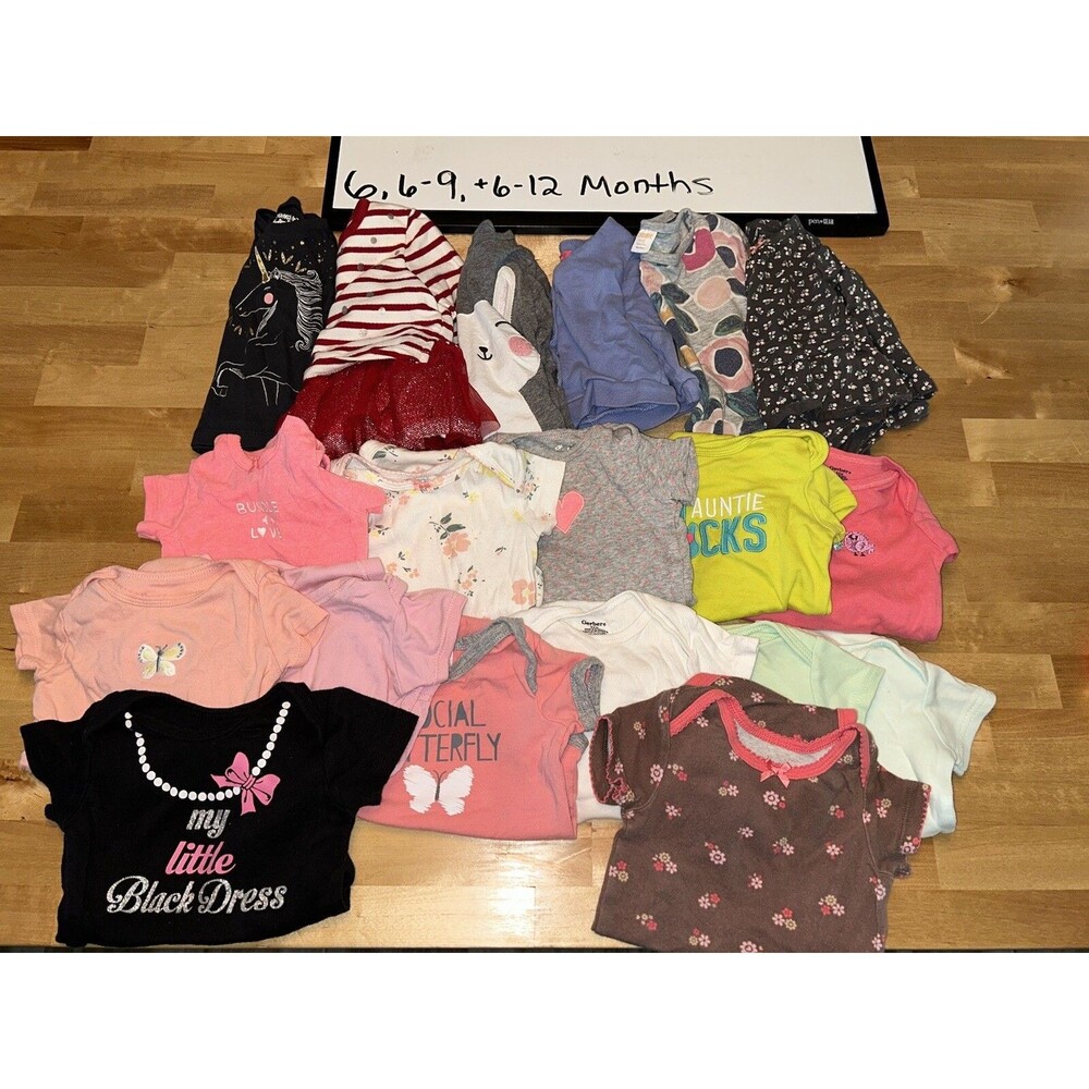 Baby Girls Tops Bundle Size 6+ Months